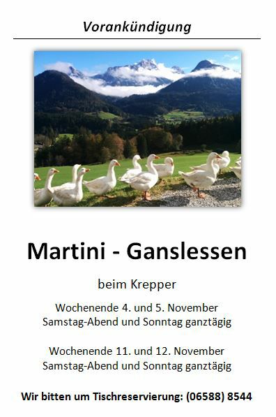 Krepper Martini Gansl Plakat
