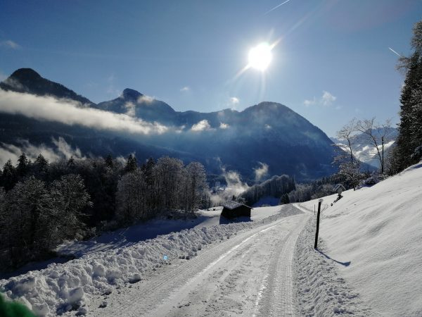 Krepper Lofer Restaurant Winter Gasthaus