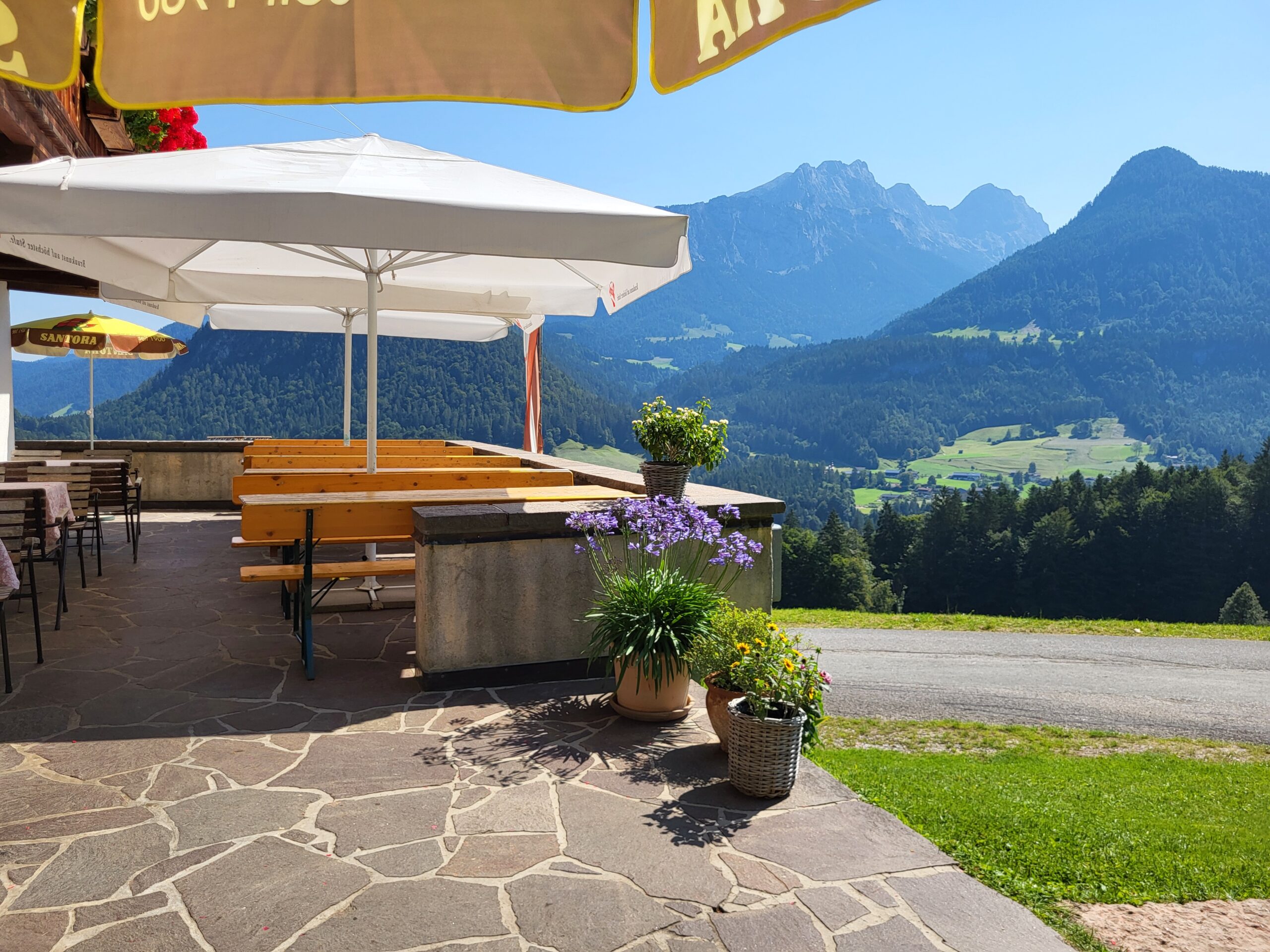 Krepper Lofer Summer Landscape Salzburger Saalachtal Farm